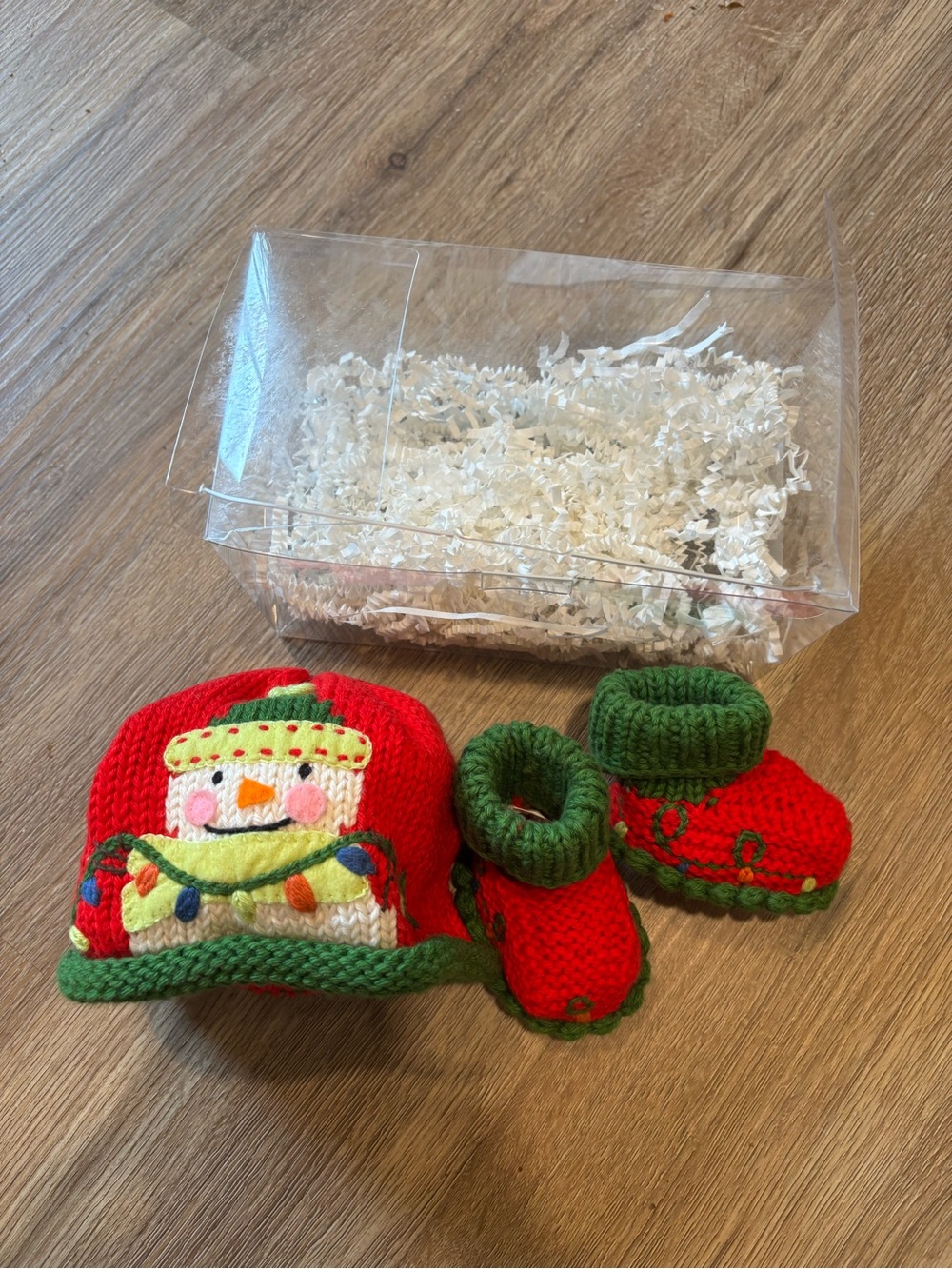 Artwalk Baby Knit Hat & Booties Gift Set one size